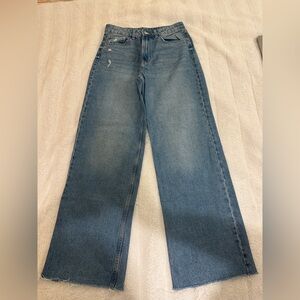 H&M Blue Flare & Wide Leg Jeans